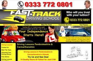 Fast-Track Page